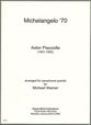 Michelangelo '70 SATB Sax Quartet cover